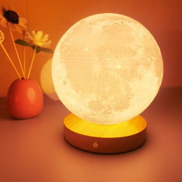 Rotating Moon Night Lamp